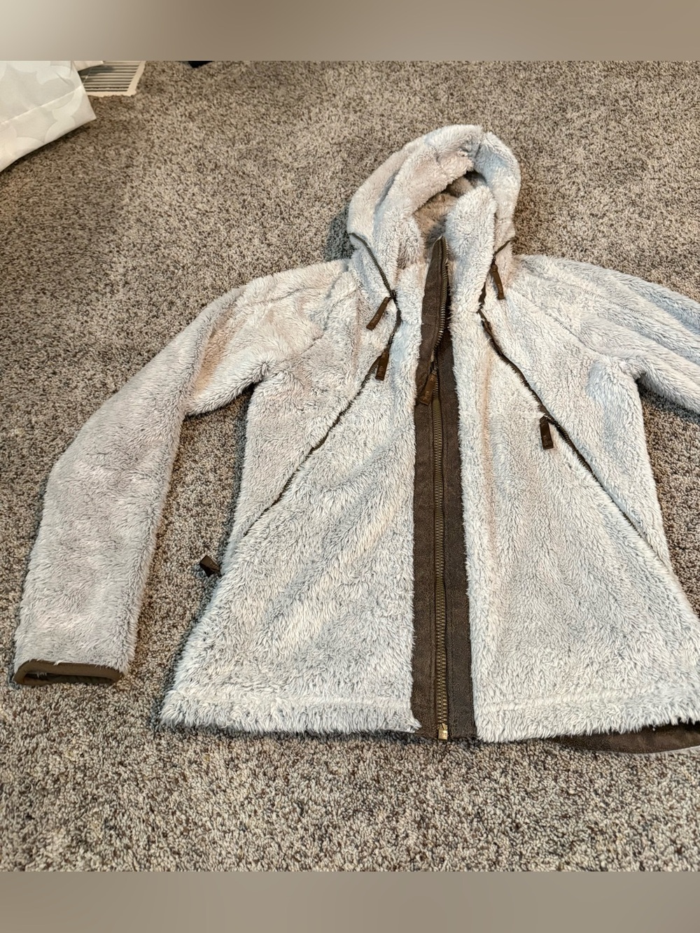 Kuhl Women's Flight Jacket Fleece Hooded - Size Medium